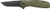 Outdoor Edge Razor VX2 3" Fldr Green G10 Spring Assist