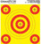 Champion Shotkeeper Targets Yellow & Red 5 Bull Small 12/Pack