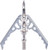 RAGE BROADHEAD HYPODERMIC +P NC 2-BLADE 100GR 1.75" 3PK