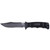 SOG Seal Pup Fixed Blade Knife 4-3/4" Clip Point Black with Nylon Sheath