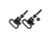 Machine Screw Type Qd 115 Sling Swivel - Blued, 1 Inch