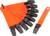HME TRAIL MARKERS REFLECTIVE ORANGE 10PK
