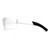 Pyramex ZTek Safety Glasses Black with Clear Lenses with DP1000 Earplugs