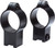 Talley Rings High 1" CZ 452 455 512 513 1MM Dovetail Black