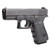 Hogue Wrapter Rubber Adhesive Grip for Glock Gen 3 Models 17 17L 18 22 24 31 34 35 37 - Black