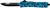Templar Knife Slim OTF Maiden Teal 3.1" Black Drop Point