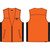 GSM Muddy DV8 Lightweight Hunting Vest Blaze Orange L
