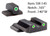 Ameriglo Classic Style Night Sight Set for S&W M&P Shield / Front Tritium - Green / Outline White / Rear
