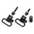 Uncle Mike's Auto Single Shot Ruger Carbine QD 115 RUG Sling Swivel Set - Blued 1 Inch