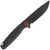 CobraTec Rath G-10 Folder Knife Folding Blade Black