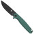 CobraTec Rath G-10 Folder Knife Folding Blade OD Green