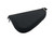 Small Pistol Rug - 8" X 5", Black