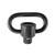 GrovTec Recessed Plunger Heavy Duty Push Button Swivel Black