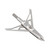 Allen Vapor Broadhead Stainless Steel Blades Silver 3 Pack - 14786