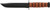 KA-BAR FIGHTING/UTILITY KNIFE 7" W/LEATHER SHEATH US NAVY