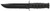 KA-BAR FIGHTING/UTILITY KNIFE 7" SERR W/PLASTIC SHEATH BLACK