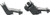 J&E Machine Tech Fixed Front/Rear Sight 45 Degree Offset Aluminum Black