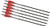 TENPOINT XBOW ARROW 16" EVO-X CENTER PUNCH ALPHA NOCK HP 6PK