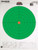 Champion Scorekeeper Targets Fluorescent Orange & Green Bull 100 yd. Rifle 12/Pack