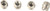 ED Brown Grip Screw Bushings S 4-PACK For 1911