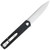 CobraTec Medium Cayden Drop Knife Folding Blade Black