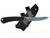 Nimrod Acid Washed - Black G10, Plain Edge, 4.38" Blade