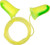 Allen Ultrx Tethered Tapered Foam Ear Plugs 5-PAIR Lime/Yellow