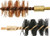OTIS BORE BRUSH .16 GA 2-PACK 1-NYLON 1-BRONZE 8-32MM THREAD