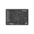 Cerus Gear Sig Sauer P220 Schematic Handgun Mat Charcoal Gray/Cerus Blue 17" X - HMSIG220SCHGRY