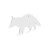 Birchwood Casey AR500 3/8" Steel 1 Hole Animal Silhouette Target - Raccoon 1/ct