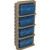 MTM ARRS Ammo Rack with 4 RS-50-24 Ammo Boxes Clear Blue and Dark Earth