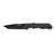 Rock Ridge Telum Aftershock Tactical Automatic Knife 3-1/2" Tanto Blade Black