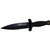 Battenfeld Knives S&W H.R.T. False Edge Fixed Knife 4-7/10" Dagger Blade Black
