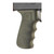 Hogue AK-47 Rubber Grips with Finger Grooves - OD Green
