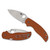 Spyderco Sage 5 Brnt G-10 3" Orange
