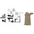 AERO M5 AR10 LWR PARTS KIT MOE FDE