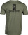 Browning Stainless T-Shirt Emblem Military Green Large - 5010076403