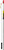Pro Shot Stainless 1PC Rifle Cleaning Rod 26" .27 CAL & Up