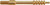 Pro Shot Brass JAG W/Spear Tip .22 CAL/6MM Rifle/Pistol