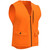 Half Rack Deluxe Safety Vest Blaze Orange Small/Medium