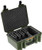 Pelican Vault V300 Large- 5 Pistol CSE PRE Cut Foam OD Green