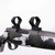Weatherby Vanguard 2-Piece Lightweight Scope Mount Long & Short Action 30mm Medium Black
