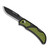 Outdoor Edge RazorEDC Lite Replaceable Blade Folding Knife 2-1/2" Drop Point Blade Green
