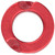 Fletcher Tru Peep Dozen Card Red 3/16" - AFL316RE12