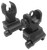 Samson Sight Set Black Anodized Folding HK Front A2 Rear for AR-15
