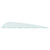 Bohning Bronco Vanes White 4 in. 100 Pack