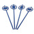 BowTree Path Direction Stake Kit 10 Pack