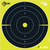 Allen EzAim Splash Bullseye Paper Target 8x8 25 Pack
