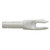 Easton 4mm G Nocks White Large Groove 12 Pack - 970324