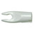 Bohning Blazer Pin Nocks White 12 Pack